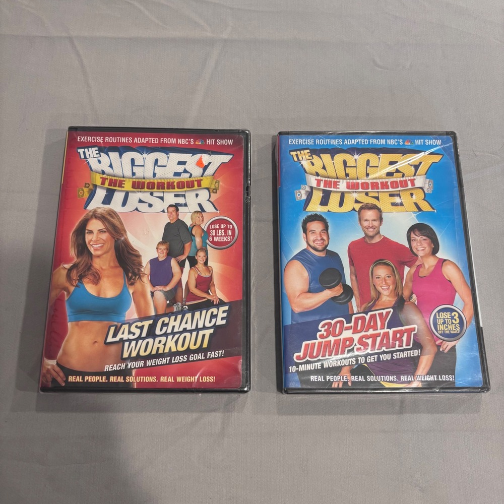Sealed brand new The Biggest Loser workout  dvds
